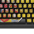 Spain Flag Dark Wood K95 RGB PLATINUM Mechanical Gaming Keyboard Skin